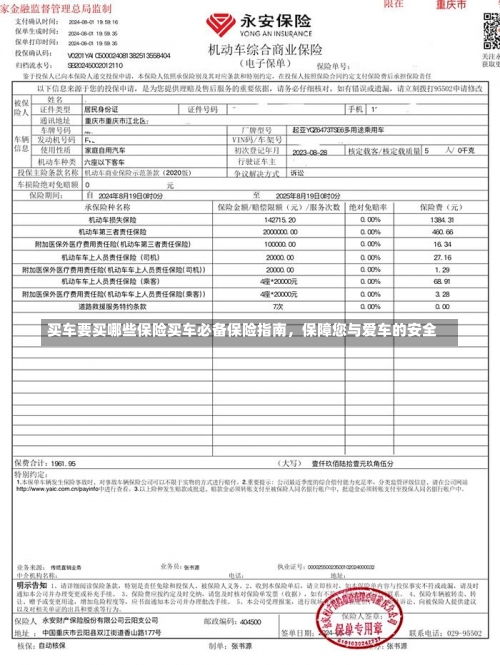 买车要买哪些保险买车必备保险指南，保障您与爱车的安全