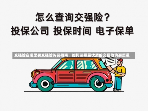 交强险在哪里买交强险购买指南，如何选择最优质的交强险购买渠道