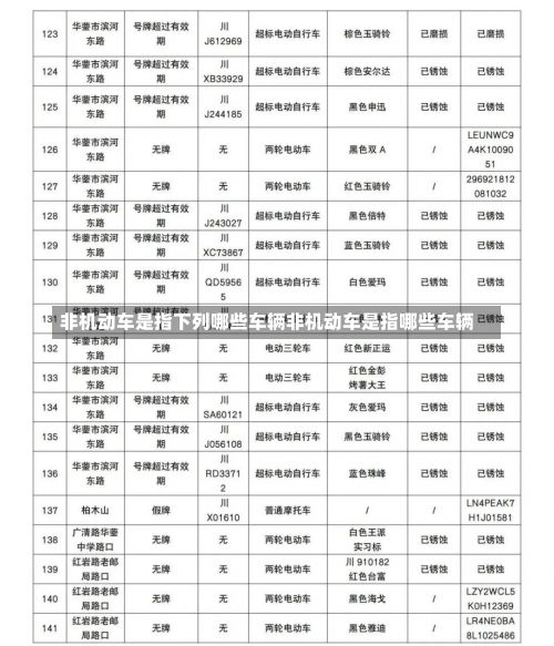 非机动车是指下列哪些车辆非机动车是指哪些车辆-第2张图片